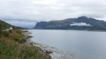 Fahrt auf die Insel Gimsøy