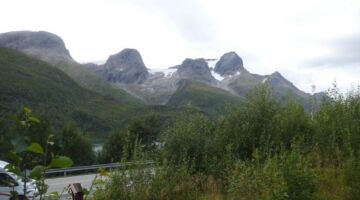 Fahrt auf der Helgelandskysten