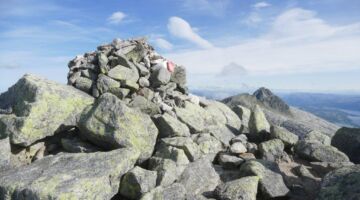 Wanderung zu den sieben Schwestern Skjæringen