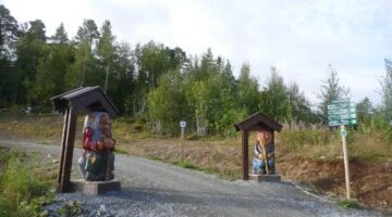 Steinkjer Wanderung auf den Oftenåsen