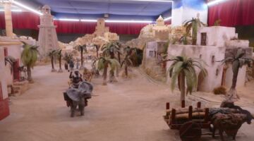 Chinchilla del Montearagón Krippe im Convent Santo Domingo