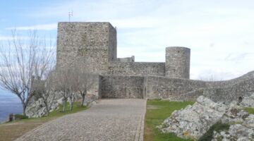 Marvão Burgo Medieval Schloss mit Hauptturm