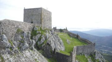 Marvão Burgo Medieval Fahnenturm