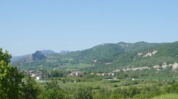 Wanderung Ponte Verucchio - Saiano - Montebello - Torriana - Ponte Verucchio