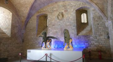 Perugia Greif und Löwe