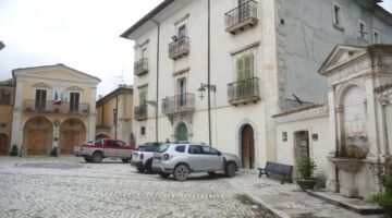 Barrea Fontana Piazza Umberto