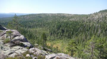 NP Skuleskoge Slåttdalsberget