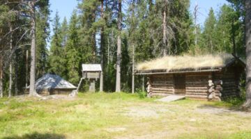 Vilhelmina samischen Kirchensiedlung