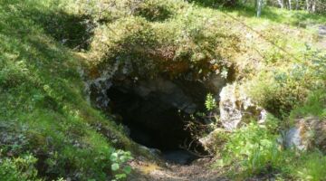 Naturschutzgebiet Bjurälven Grotte