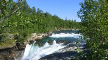 Gaustafallet Wasserfall