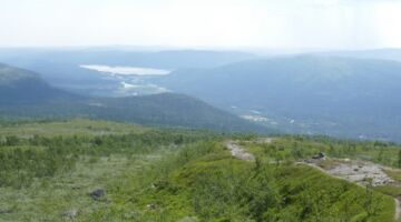 Wanderung Kittelfjaellet