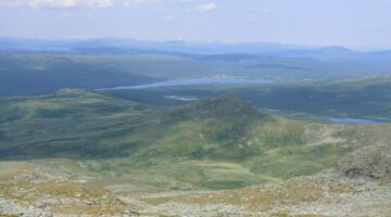 Wanderung Kittelfjaellet