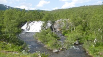 Skalmodal Wasserfall