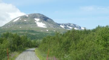 Wanderung zum Okstindbreen