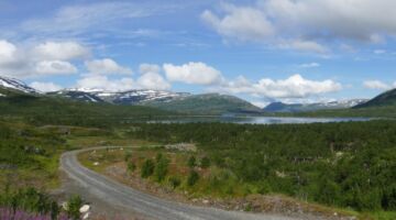 Wanderung zum Okstindbreen