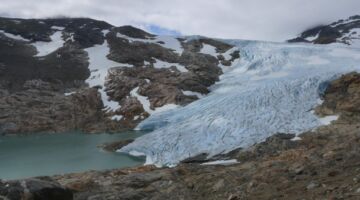 Wanderung zum Okstindbreen