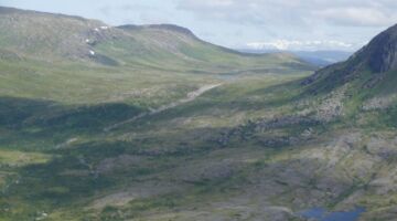 Wanderung zum Okstindbreen