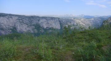 Litlverivassforsen-Wanderung