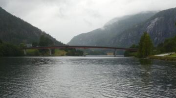 Fahrt nach Bø am Vråvatri