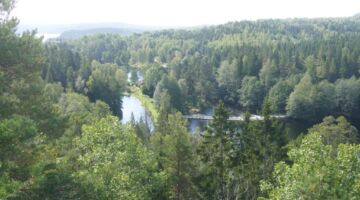 Bengtsfors Brända Berget-Wanderweg