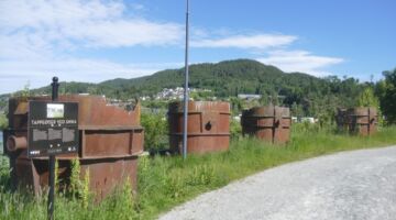 Notodden alte Gießpfannen