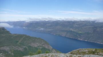 Wanderung Fløritreppe