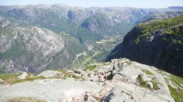 Wanderung zum Kjerag