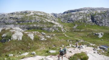 Wanderung zum Kjerag