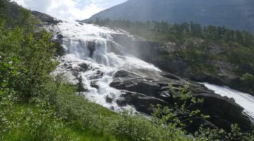 Wanderung Fossastien Nyastølsfossen