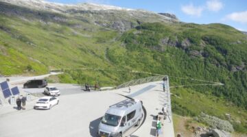 Gaularfjellet Rastplatz Utsikten