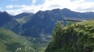 Gaularfjellet Rastplatz Utsikten