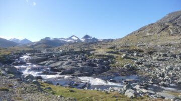 Wanderung Kyrkja von Leirvassbu