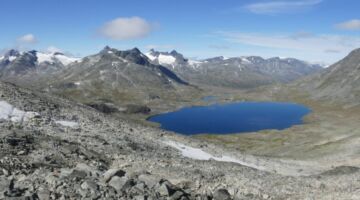 Wanderung Kyrkja von Leirvassbu