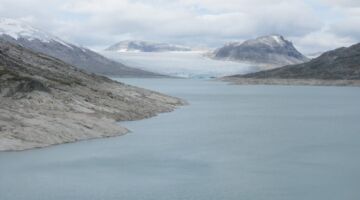 Austdalsbreen am Styggevatnet