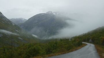 Fahrt zum Breheimsenteret